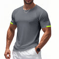 Herren Funktions-T-Shirt mit atmungsaktivem Design und reflektierenden Details ShopNory