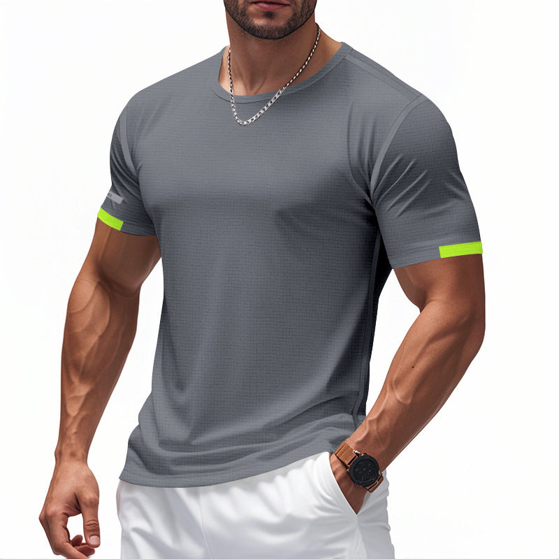 Herren Funktions-T-Shirt mit atmungsaktivem Design und reflektierenden Details ShopNory