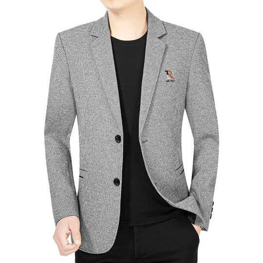 Herren Strukturiertes Sakko mit schmalem Schnitt und aufgesetzten Taschen Shop Nory