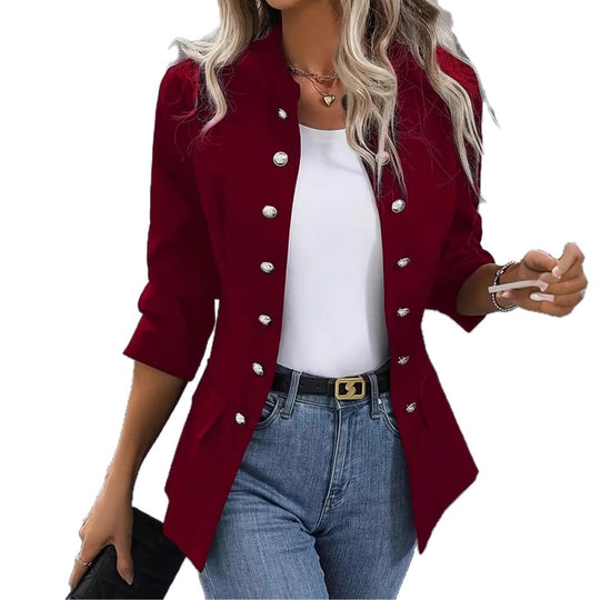 Damen elegante Blazerjacke
