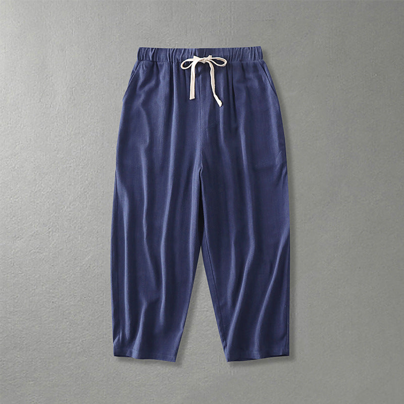 Damen Locker geschnittene Freizeit-Hose mit elastischem Bund und Tunnelzug Shop Nory