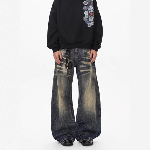Herren Lässige Ultra-Baggy Jeans Shop Nory