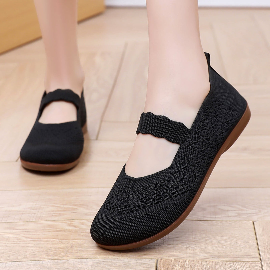 Damen Komfortable und elegante Slippers mit verstellbarem Riemen