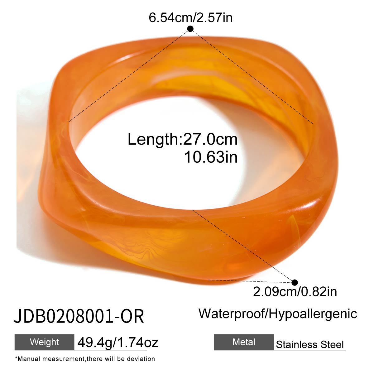 Damen Armband aus hypoallergenem Edelstahl mit wasserfesten Perlen Shop Nory