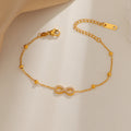 Damen Elegante Unendlichkeit Charm-Armband Shop Nory