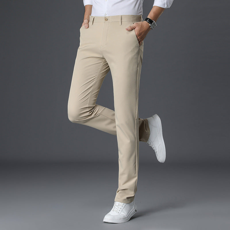 Herren Chino-Anzughose mit Stretch