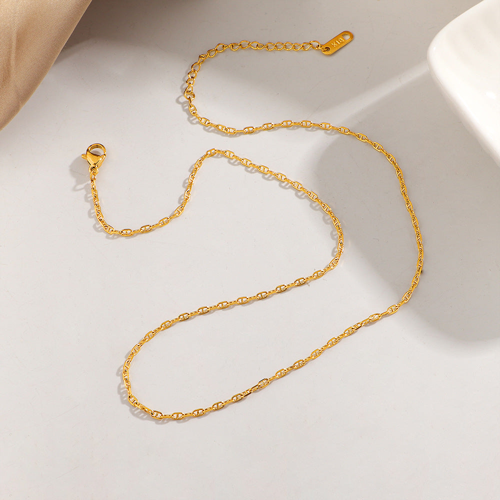 Frauen Moderne Gliederkette Halskette Shop Nory