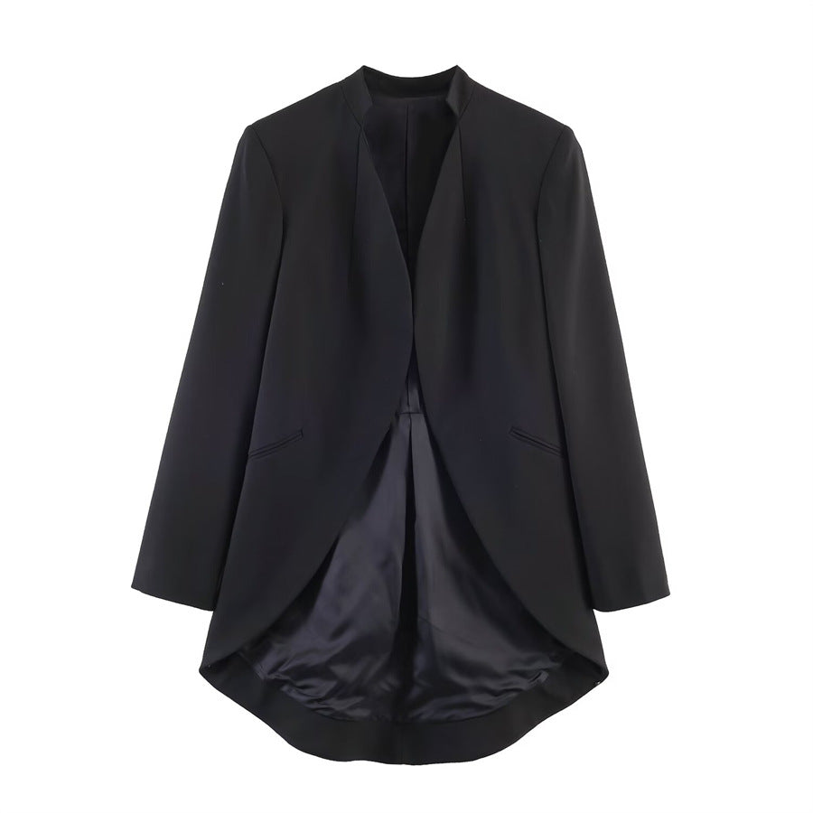 Damen Hochtaillierte elegante Anzughose mit Bügelfalte und geradem Bein Shop Nory