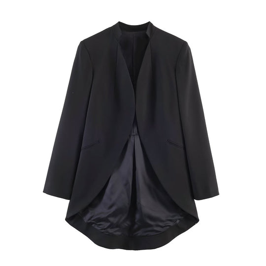 Damen Hochtaillierte elegante Anzughose mit Bügelfalte und geradem Bein Shop Nory