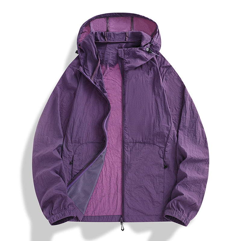 Herren Leichte Outdoorjacke mit verstellbarer Kapuze Shop Nory