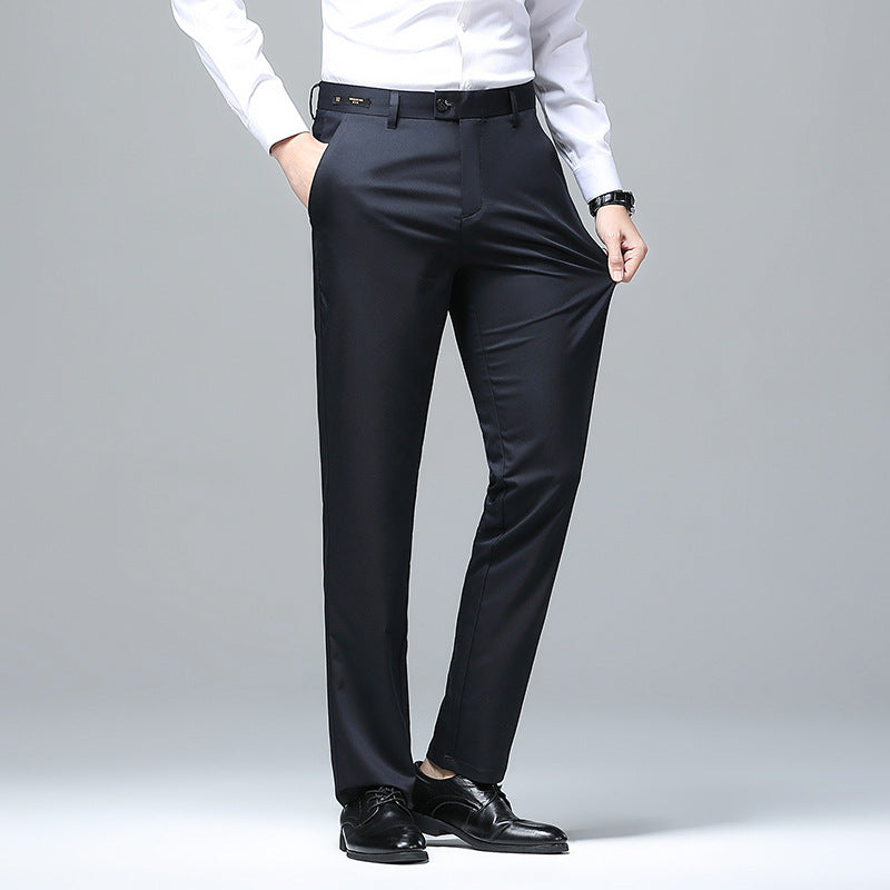 Herren Elegante Business-Chino mit Stretchkomfort und schlankem Bügelsaum Shop Nory