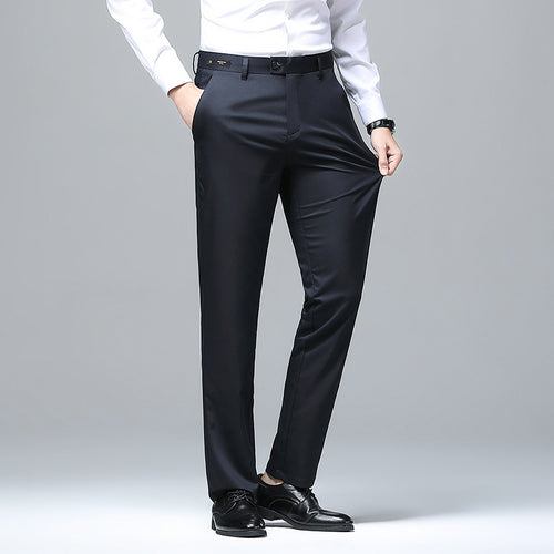 Herren Elegante Business-Chino mit Stretchkomfort und schlankem Bügelsaum Shop Nory
