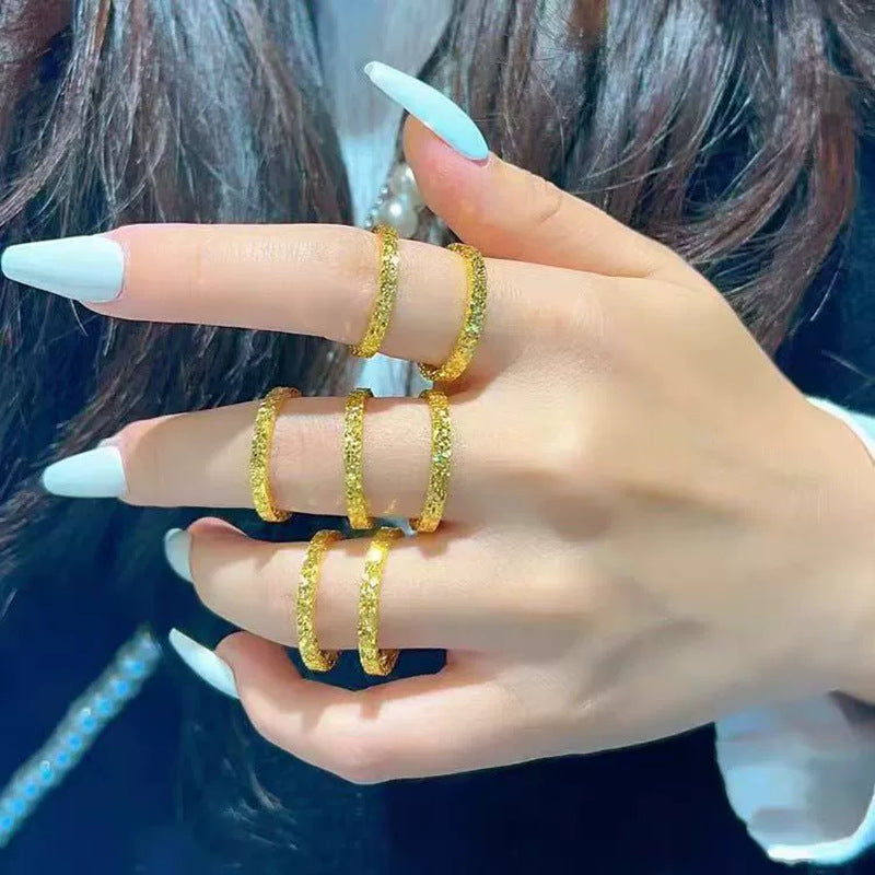 Herren Ringe mit kunstvollem, strukturiertem Oberflächendesign Shop Nory