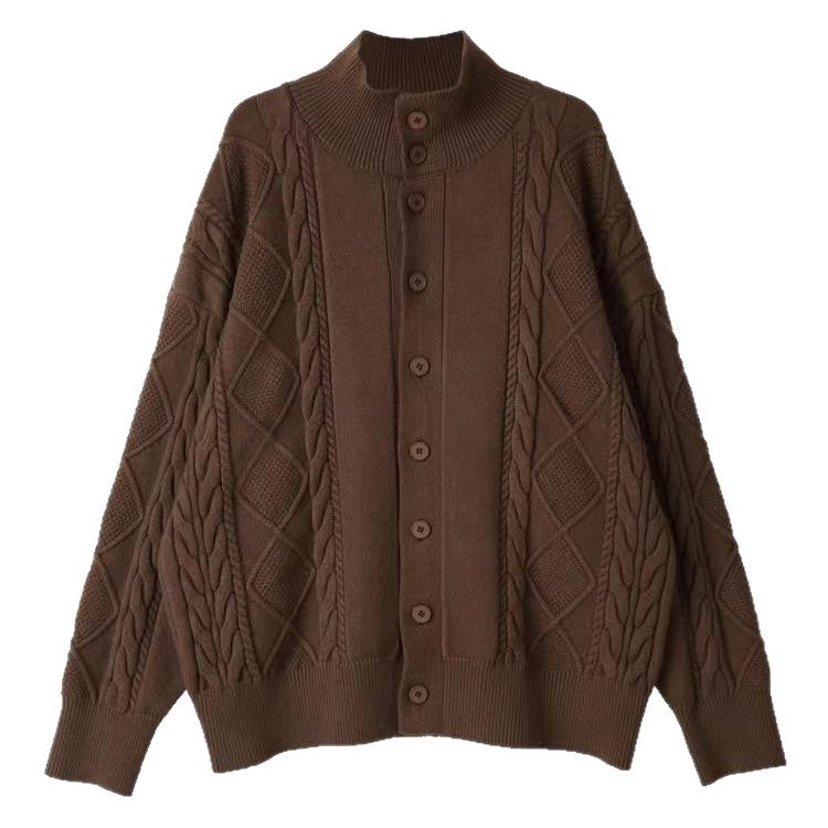 Herren Grobstrickjacke mit Kabelmuster Shop Nory