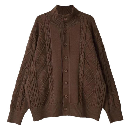 Herren Grobstrickjacke mit Kabelmuster Shop Nory