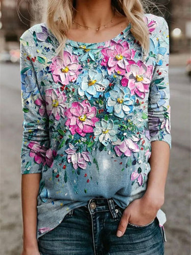 Damen Colorblock-Sweatshirt mit diagonaler Panel-Optik und Streifenbesatz Shop Nory