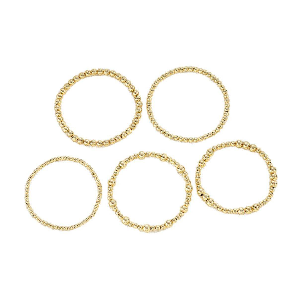 Damen Armreif-Set mit elegantem Kugeldesign Shop Nory