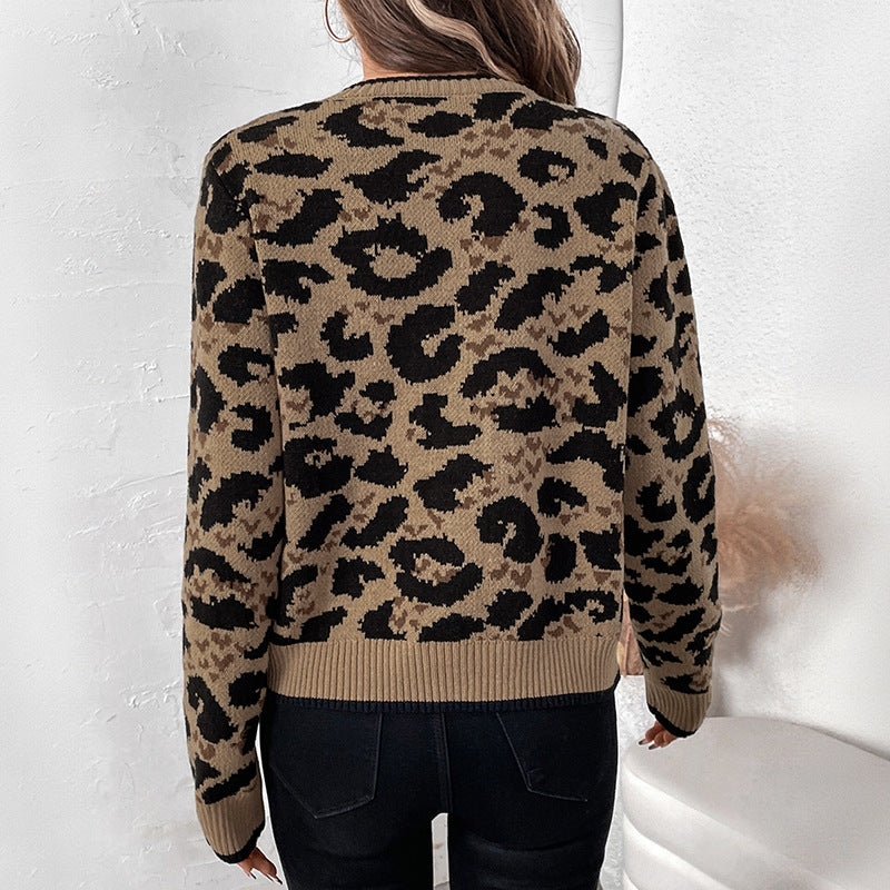 Damen Leo-Strickcardigan mit dekorativen Schleifenverschlüssen und gerippten Säumen Shop Nory