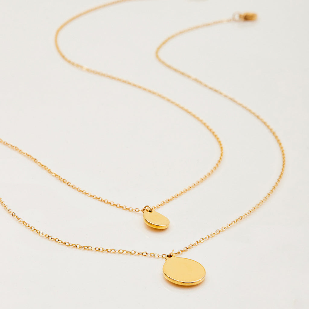 Damen Halskette mit funkelnden Zirkonia-Elementen aus hypoallergenem Edelstahl Shop Nory