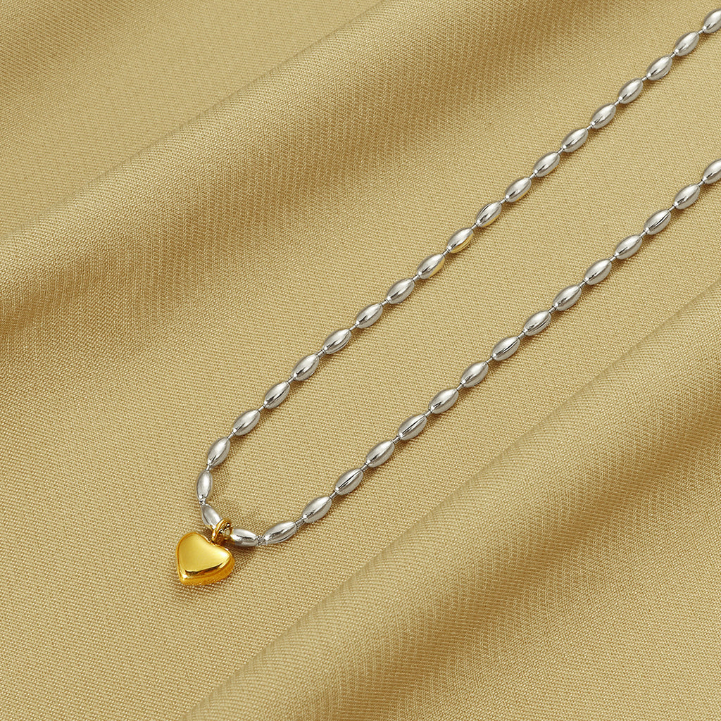 Damenschmuck Elegante Herzanhänger Kettenhalskette Shop Nory