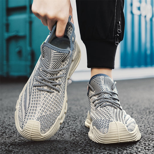 Herren leichte gestrickte Trail‑Sneaker mit sockenähnlichem Einstieg und stoßdämpfender Profilsohle Shop Nory