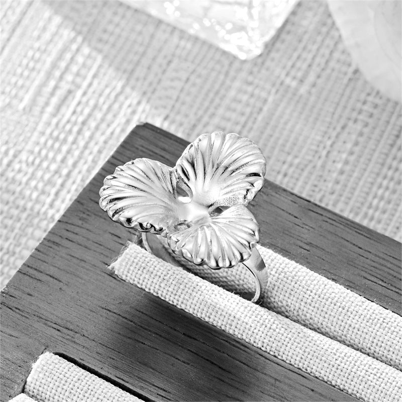 Damen Ring mit kunstvollem Schmetterlingsdesign Shop Nory