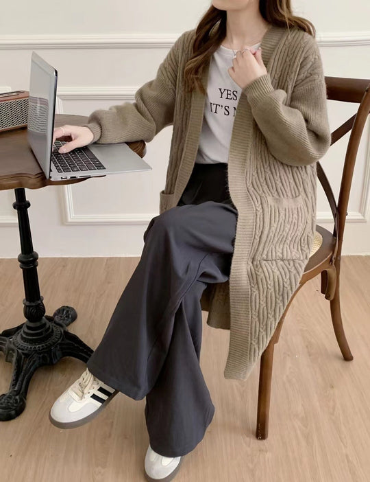 Damen Oversized Strickjacke Shop Nory