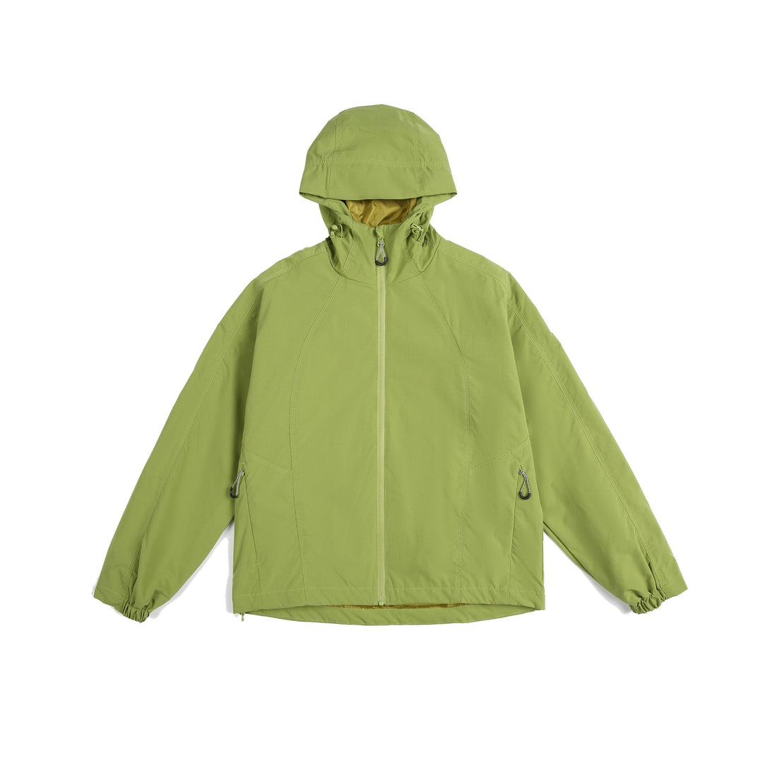 Damen leichte Windjacke mit Kapuze, verstellbarem Saum und wasserabweisender Funktion Shop Nory