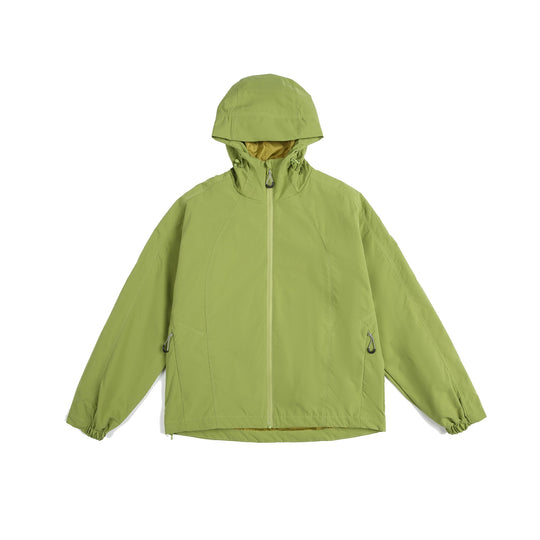 Damen leichte Windjacke mit Kapuze, verstellbarem Saum und wasserabweisender Funktion Shop Nory