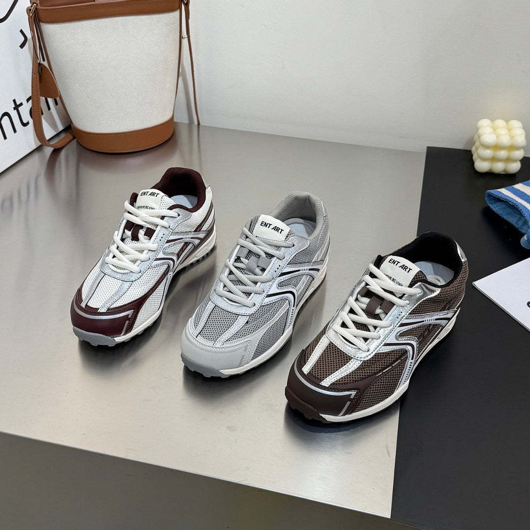 Damen sportliche Mesh-Sneaker mit dämpfender Sohle und atmungsaktivem Design