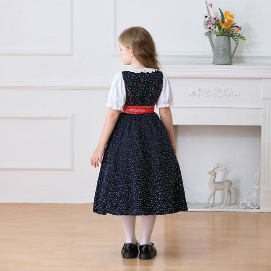 Damen nan traditionelles Dirndlkleid für Mädchen mit abnehmbarer Schürze Shop Nory