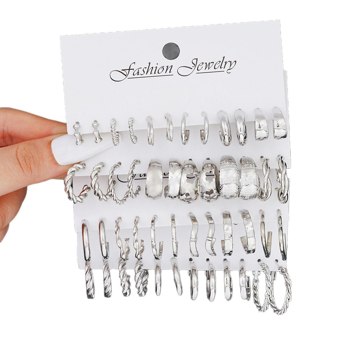 Damen Ohrringe Set mit verschiedenen modernen Designs Shop Nory