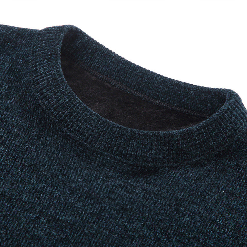 Herren Feinstrick-Thermopullover mit Thermo-Fleece-Innenfutter und schmaler Passform Shop Nory