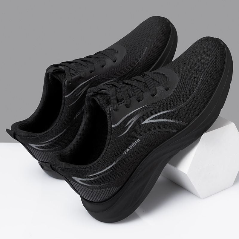 Herren Atmungsaktive Strick-Laufschuhe mit Komfortdämpfung und rutschfester Sohle Shop Nory