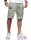 Herren bequeme Sport Shorts mit praktischen Taschen und elastischem Bund ShopNory