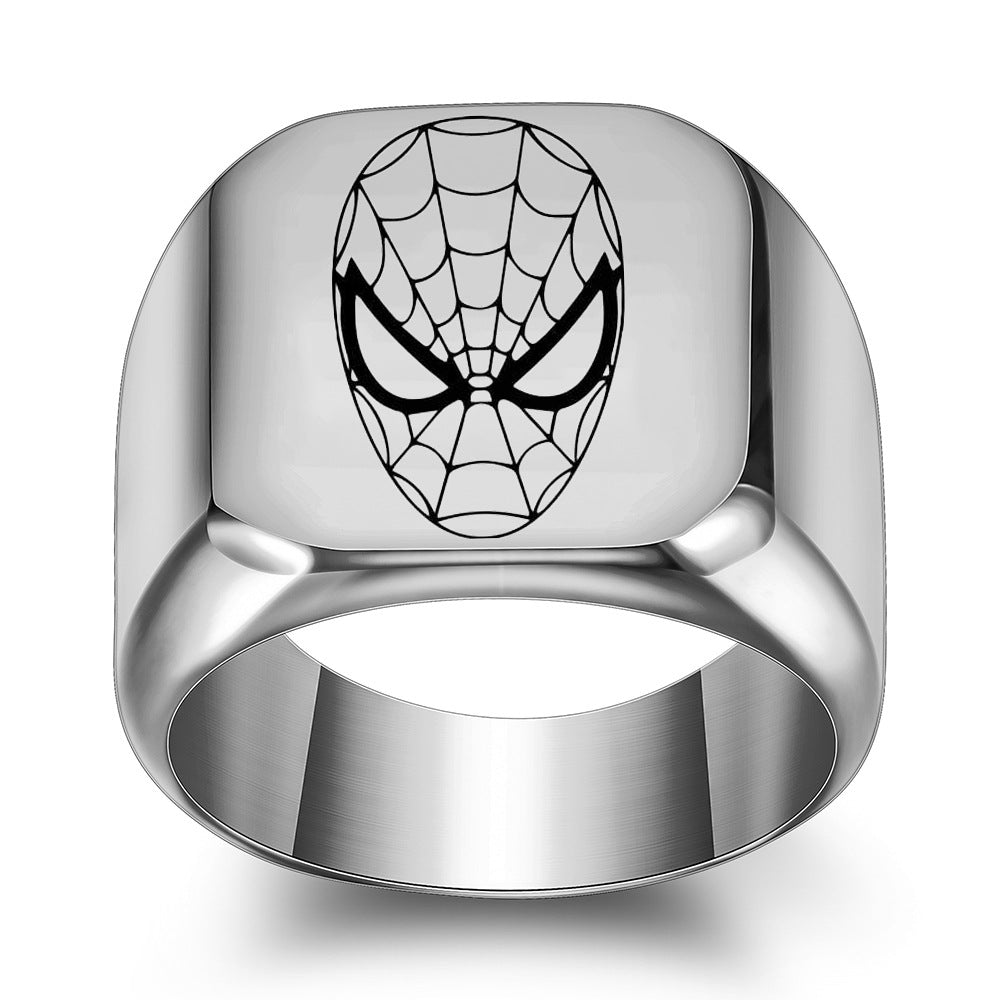 Herren Ring mit Spider-Man-Motiv Shop Nory