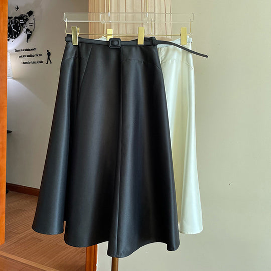 Damen Midirock mit elegantem Bund Shop Nory