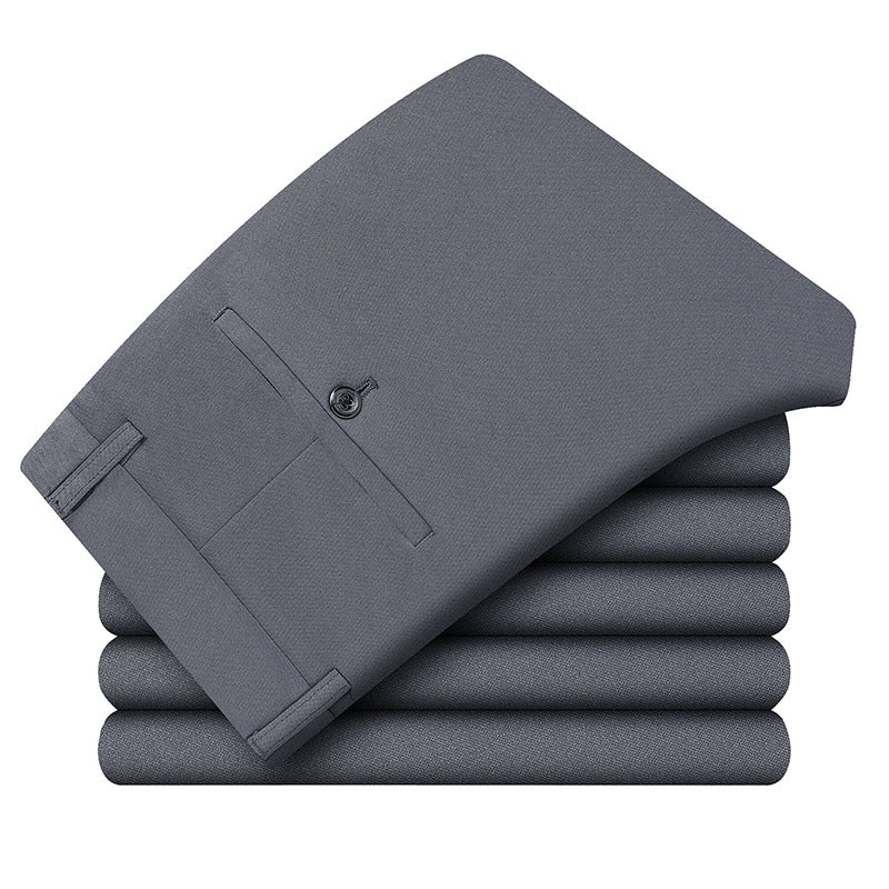 Herren Elegante Businesshose mit Stretch, Bügelfalte und Leistentasche Shop Nory