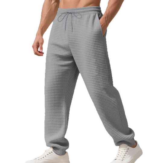 Herren Locker geschnittene Loungehose mit Waffelstruktur und Kordelzug Shop Nory