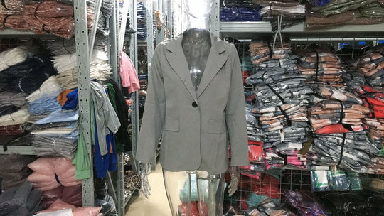 Damen nan Business-Blazer-Set mit strukturierter Oversize-Silhouette, Reverskragen und Bundfaltenhose