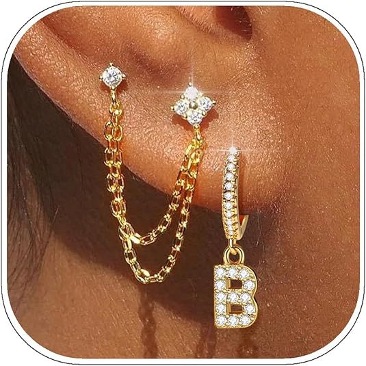Damen Ohrschmuck mit funkelnden Zirkonia-Elementen und elegantem Design Shop Nory