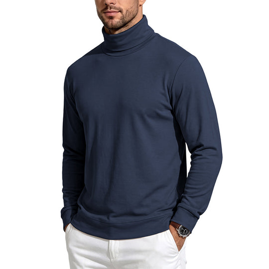 Herren Feinstrick‑Rollkragenpullover mit schmaler Silhouette und elastischen Bündchen Shop Nory