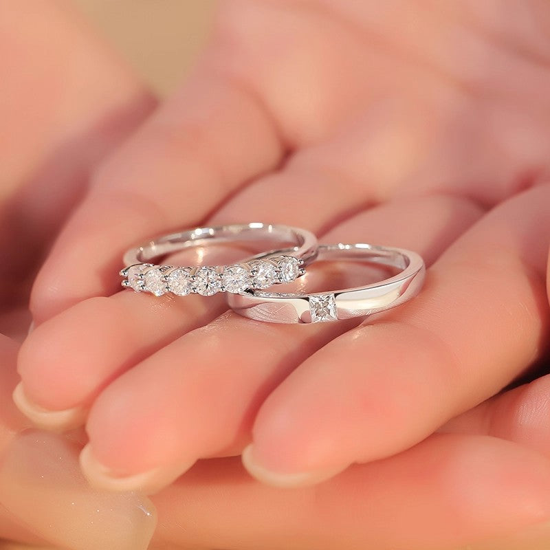 Damen Zirkonia Ring mit funkelndem Design Shop Nory