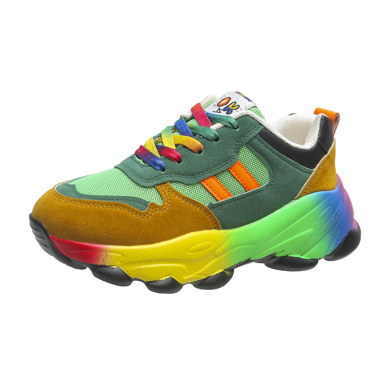 Damen nan auffälliger Plateau-Sneaker mit massiver Profilsohle, atmungsaktiven Mesh-Einsätzen und gepolstertem Komfortfußbett Shop Nory