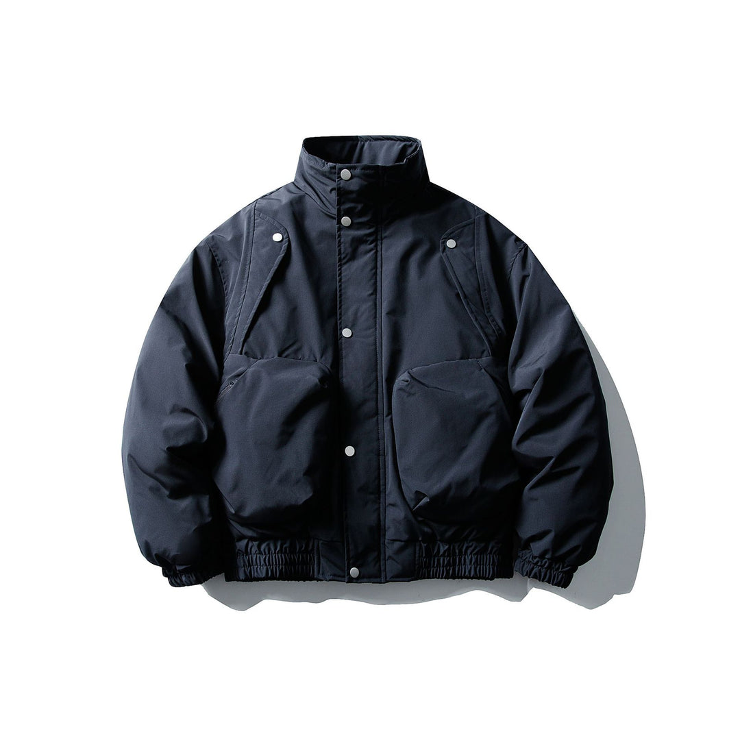 Herren Kurzboxy Thermo‑Bomber mit hohem Stehkragen und aufgesetzten XXL‑Taschen Shop Nory