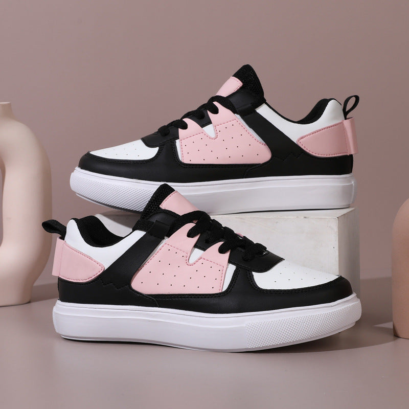 Herren Trendige Sneaker mit niedrigem Schaft, dicker Plateau-Sohle und synthetischem Leder Shop Nory