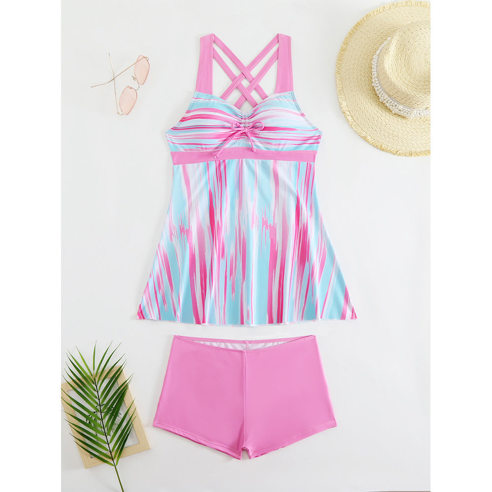 Damen Tankini-Oberteil mit Shorts