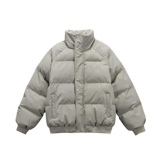 Damen Oversize gesteppte Steppjacke mit hohem Stehkragen und Rippbündchen Shop Nory