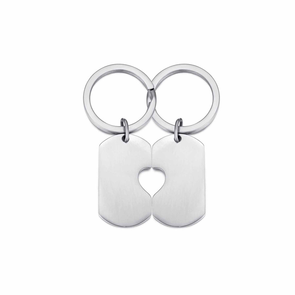 Damen Schlüsselanhänger mit herzförmigem Element Shop Nory