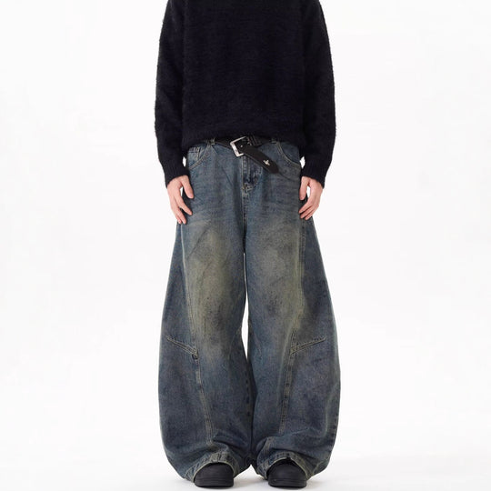 Damen Weitgeschnittene Hochbundjeans Shop Nory